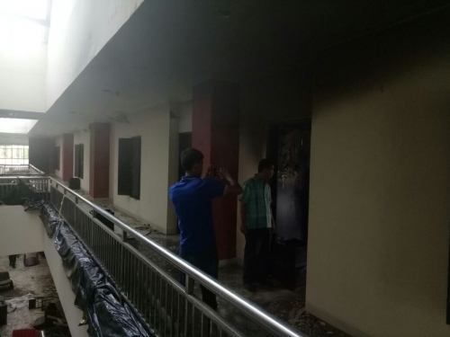 Hotel Kuansing Terbakar, Kerugian Ditaksir Rp15 Juta