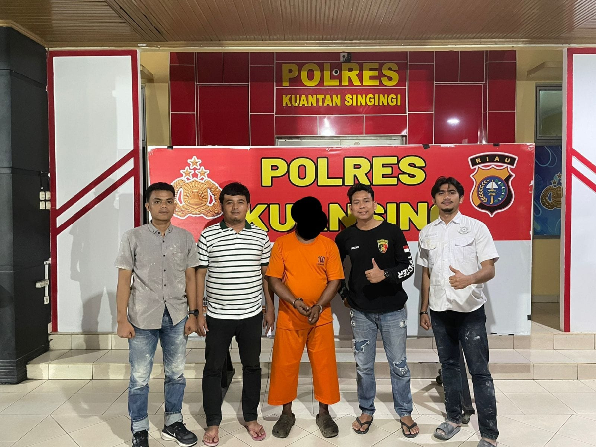 Rambah Greenbelt RAPP, Warga Kuansing Ditangkap Polisi