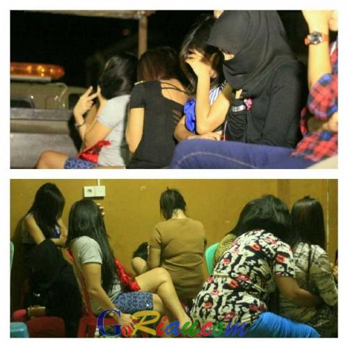 24 Orang Pria dan Wanita Terjaring Razia Petugas di Tempat Hiburan, Kosan dan Hotel di Pekanbaru