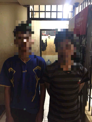 Curi Motor Polwan, 2 Pemuda Pengangguran Ditangkap di Hotel Sabrina Sudirman Pekanbaru