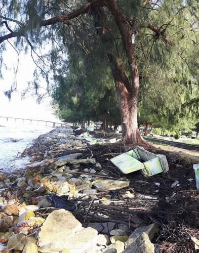 Abrasi Kian Ganas, Keindahan Pantai Tanjung Lapin Terancam Tinggal Cerita