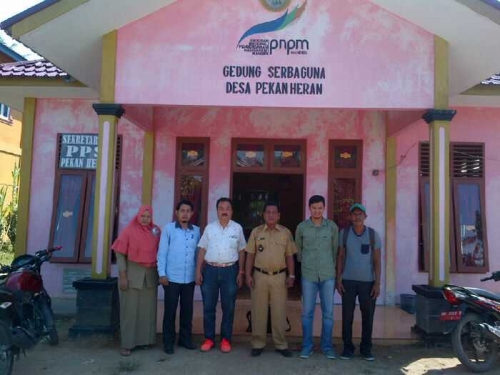 Pelajari Pembangunan di Desa Pekan Heran, Profesor dari Ritsumeikan University Jepang Lakukan Kunjungan Langsung