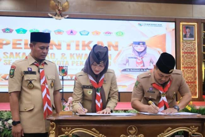 GoRiau Jadikan Pramuka Pelopor Penghijauan, Pemkot Pekanbaru Targetkan Tiap Gudep Tanam 100 Pohon