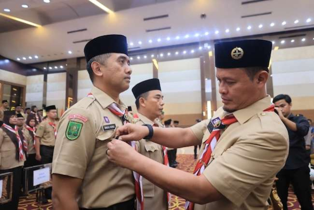 Dukung Pembentukan Karakter Generasi Muda, Pemkot Pekanbaru Fasilitasi Kegiatan Pramuka