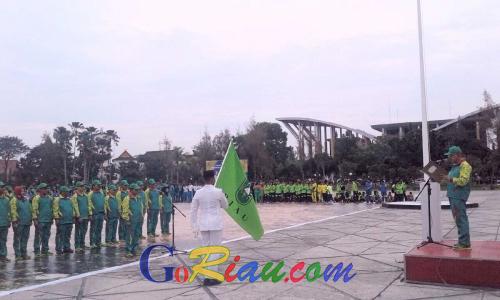 Berkekuatan 336 Atlet, Gubri Lepas Kontingen Riau Berlaga di PON XIX Jabar