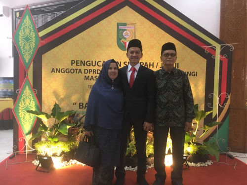 Satria Mandala Putra, Anggota Dewan Termuda Kuansing Periode 2019 - 2024