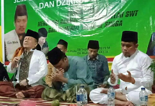 Ketua PDIP Riau Hadiri Pengajian dan Dzikir Akbar di Pondok Pesantren Al Falah Ukui