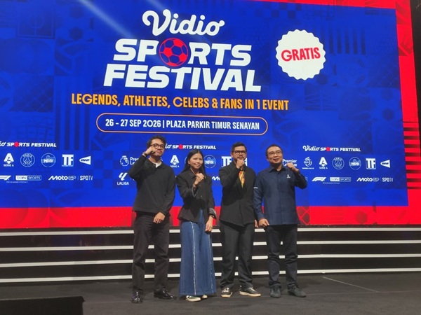 Vidio Sports Festival 2026 Ajak Fans Keluar dari Layar, Empat Trofi Liga Bergengsi Dunia Hadir di Jakarta