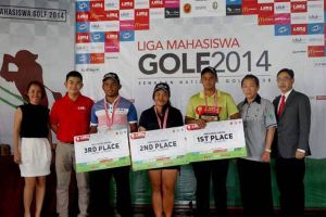 GoRiau Anugrah Baginda, Widiani dan Universitas Riau Juarai LIMA Golf 2014