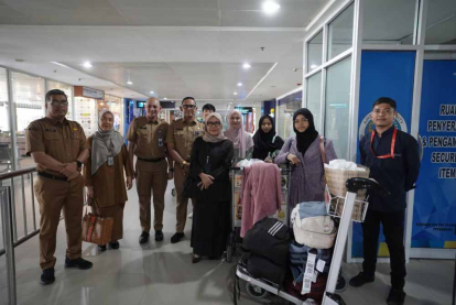GoRiau Pemprov Riau Sambut Kepulangan Mahasiswa Riau dari Lebanon