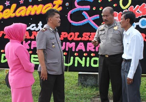 Siap Dilantik, Kapolsek Tambang Langsung Cek Mapolsek
