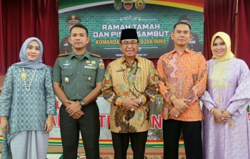 Letkol Inf J Hadiyanto Pindah ke Mabes TNI AD, Dandim Inhil Dijabat Letkol Inf Andrian Siregar