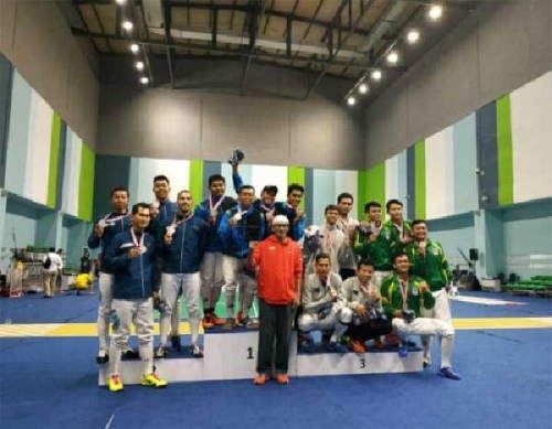 Masuk 8 Besar Seleknas, 10 Atlet Anggar Riau Berpeluang ke Pelatnas Sea Games 2019