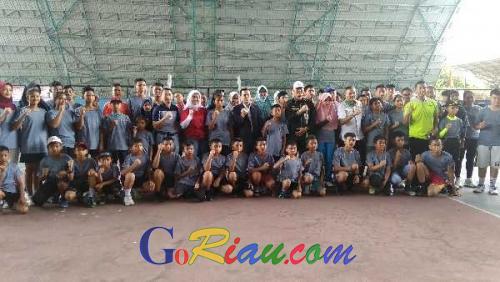 Kejar Poin untuk PON 2020, 88 Petenis Muda Ikuti Kejurnas Pelti Riau 2018, Atlet Inhu dan Inhil Absen