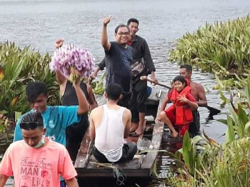 Tasik Nambus, Destinasi Wisata yang Sangat Berpotensi untuk Dikembangkan di Meranti