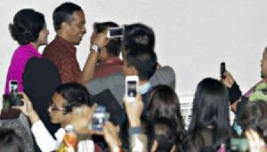 GoRiau Tak Ada Pengerahan Siswa Sambut Kedatangan Jokowi