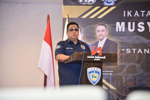 A.M Guntur Terpiih Secara Aklamasi Jadi Ketua IMI Jambi 2022-2026