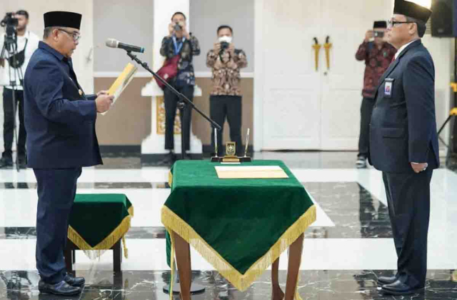 Usai Dikukuhkan Jadi Kepala BPKP Provinsi Riau, Kwinhatmaka Diminta Lakukan Ini