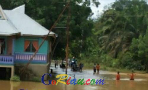 BPBD Waspadai Sejumlah Titik Rawan Banjir di Pelalawan