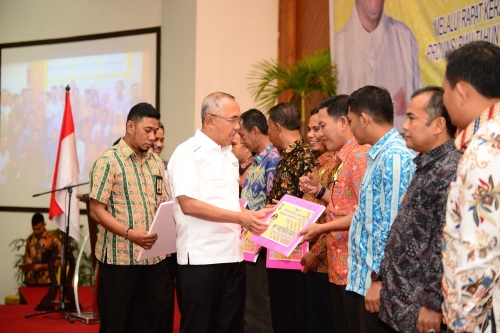 Gubernur Riau Launching Program Pemberdayaan Ekonomi Desa Melalui Penguatan Peran Bumdes