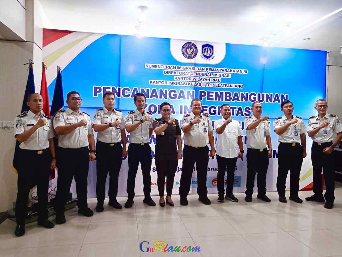 Zona Integritas Diresmikan, Imigrasi Selatpanjang Bidik WBK dan WBBM