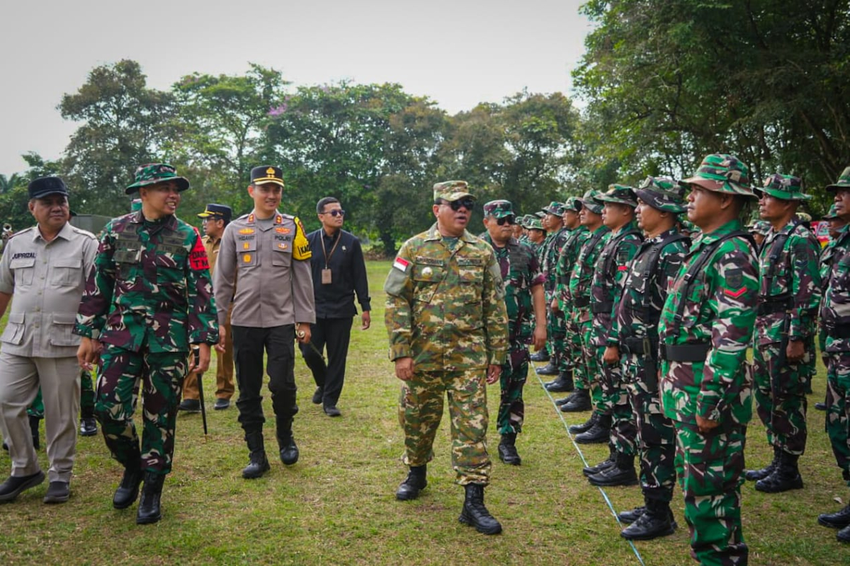 Bupati Kuansing Buka TMMD ke-127, Fokus Bangun Jalan dan RLH