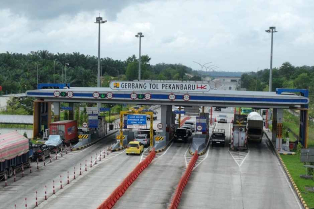 Truk Sumbu Tiga Dilarang Lewat Tol Pekanbaru Dumai Saat Mudik Lebaran 2026, Ini Jadwalnya