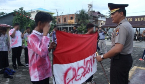 Terkait Bendera Merah Putih yang Dicoret Siswa SMP Saat Konvoi Kelulusan, Pandra: Tindakan Ini Sangat Memalukan
