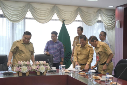 Muklisin Menghadap SF Hariyanto Paparkan Persiapan Festival Pacu Jalur 2026