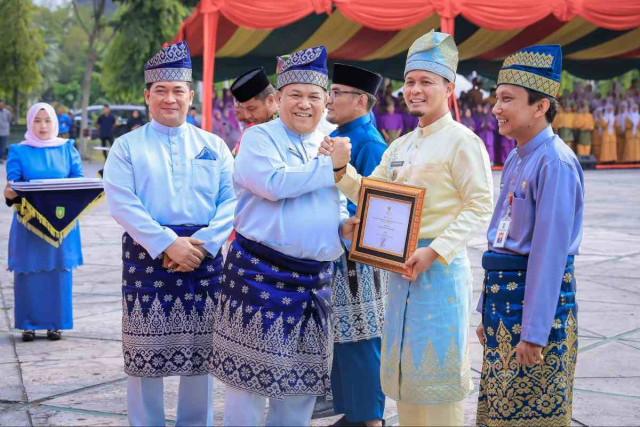 Pemkot Pekanbaru Sabet Terbaik II Perencanaan Pembangunan Daerah Riau 2026