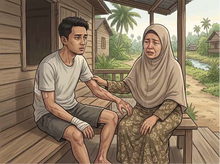 Diduga Dipaksa Ubah Laporan Kecelakaan, Pekerja Pabrik di Kampar Tuntut Keadilan