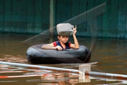Habis Kebakaran Lahan Giliran Banjir Mengancam Riau