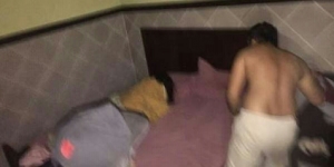 GoRiau Istri Polisi Dipergoki Suaminya Saat Berhubungan Intim dengan Kades di Kamar Hotel