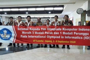 GoRiau 4 Siswa SMA Indonesia Raih 4 Medali pada Olimpiade Komputer di Jepang