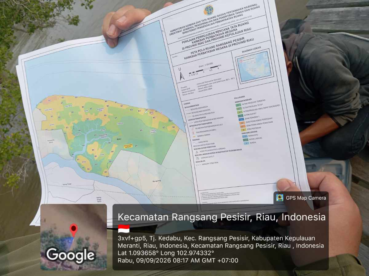 Desak Kementerian ATR/BPN, Pemkab Meranti Kebut Tata Ruang Tanjung Kedabu