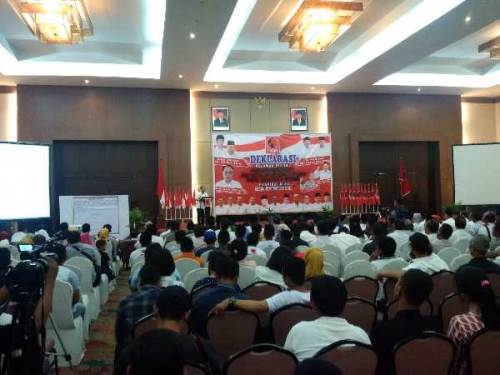 Deklarasi Pro Jokowi, Sejumlah Kepala Daerah di Riau Hadir
