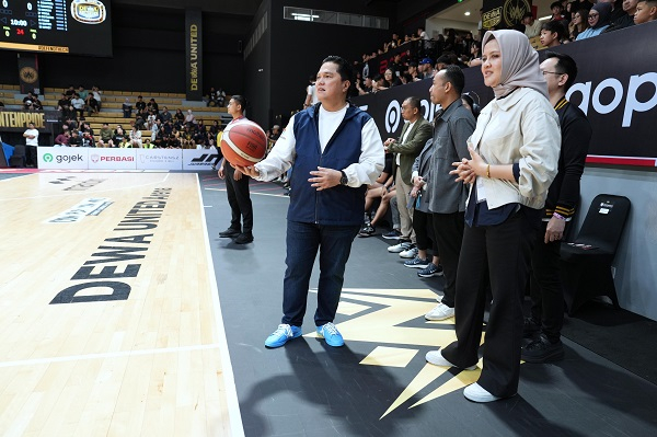 Menpora Erick Apresiasi IBL Menjadi Motor Penggerak Industri Olahraga Tanah Air