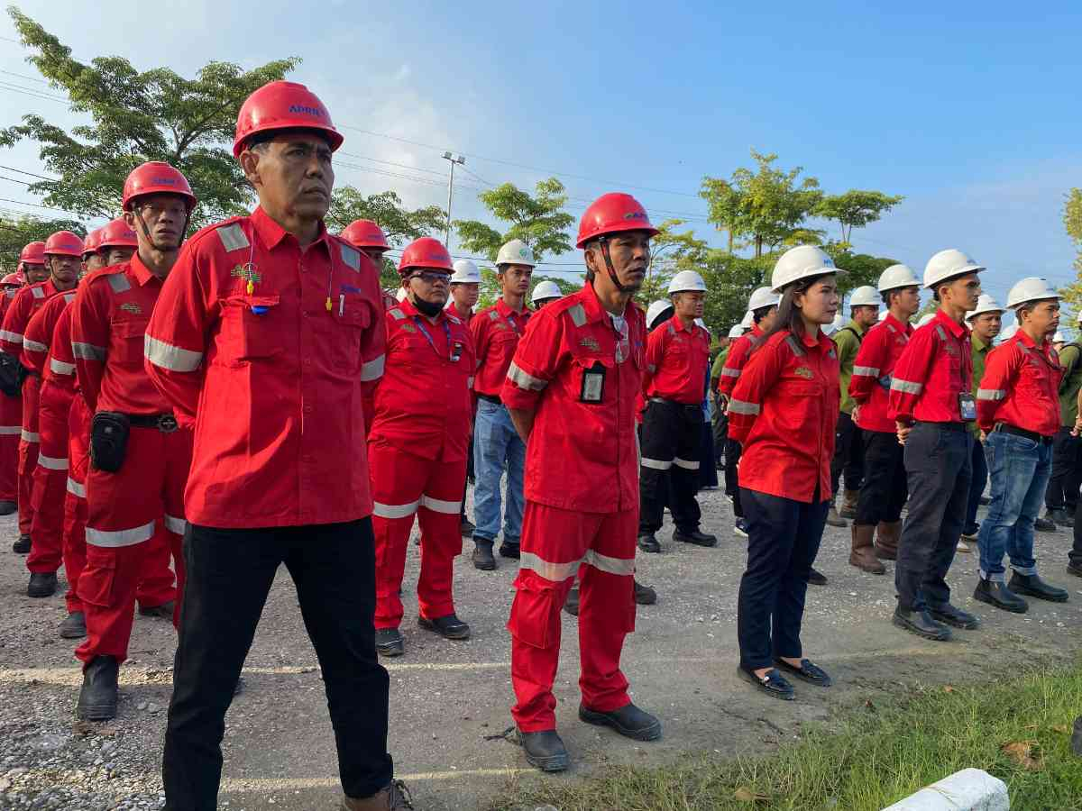 Upacara Bulan K3 Nasional 2026, RAPP Perkuat Komitmen Keselamatan dan Kesehatan Kerja
