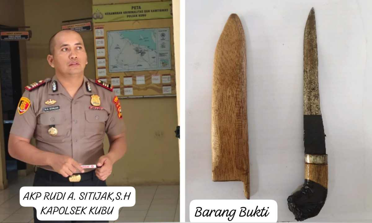 Duel Dua Remaja di Teluk Nilai, Satu Korban Dilarikan ke Puskesmas