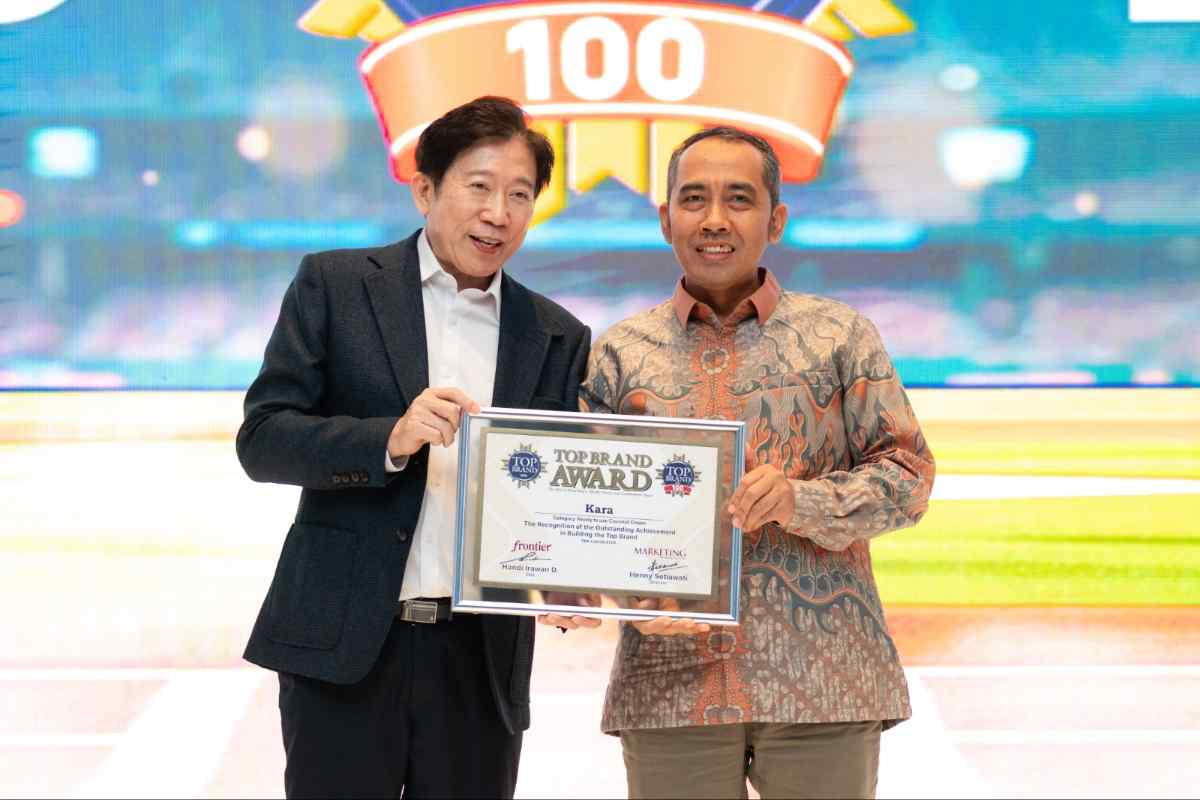 Dua Penghargaan Bergengsi Diraih KARA dalam Ajang Top Brand Award 2026