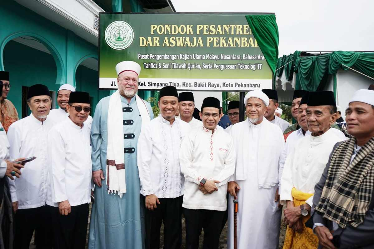 Pembangunan Pesantren Dar Aswaja Pekanbaru Resmi Dimulai