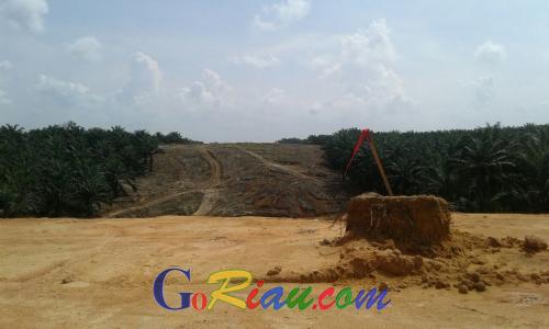 Ini Penampakan Titik Nol Lokasi Groundbreaking Tol Pekanbaru-Dumai