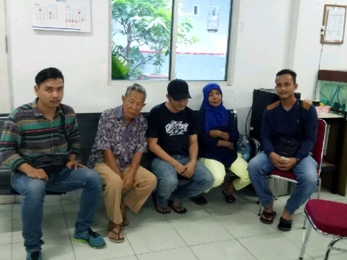 Usai Lepas Rindu dengan Keluarga, Tahanan Narkoba ini Kembali ke Rutan Sialang Bungkuk Pekanbaru
