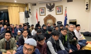 GoRiau Umat Islam di Melbourne Shalat Id dalam Cuaca 4 Derajat Celcius