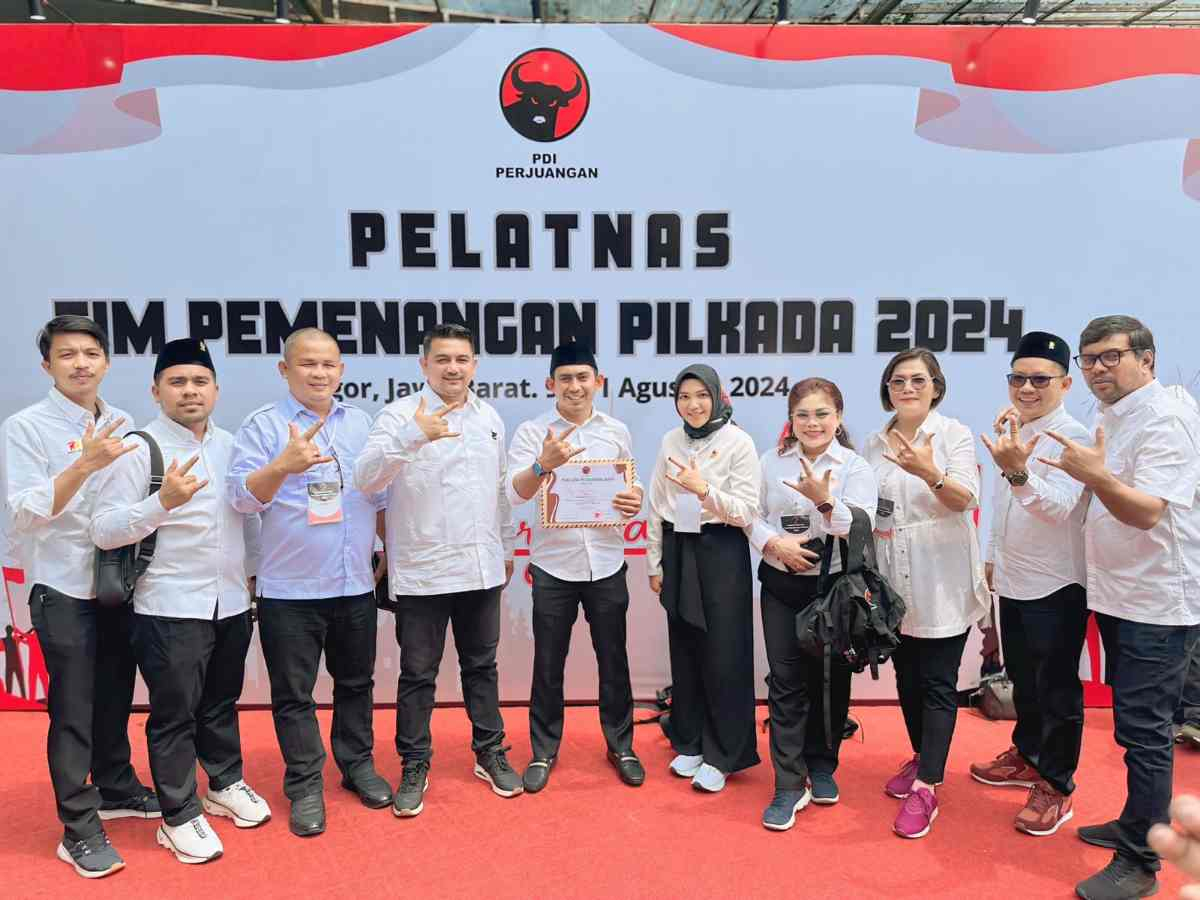 Bacawako Pekanbaru Kharisman Risanda Ikuti Sekolah Partai DPP PDI Perjuangan untuk Hadapi Pilkada 2024