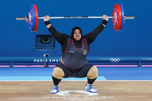 Duduki Peringkat ke-12, Nurul Akmal Bangga Gunakan Hijab Tampil di Olimpiade Paris 2024