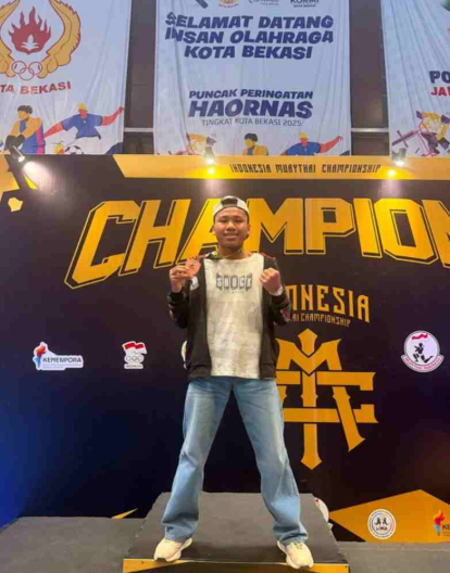 GoRiau Tampil Impresif di Bekasi, Lima Atlet Muaythai Bengkalis Sukses Bawa Pulang Medali untuk Riau