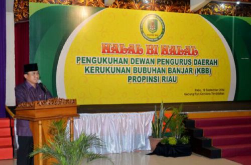 Halal Bihalal KBB, HM Wardan: Sangat Banyak Kontribusi Orang Banjar di Inhil