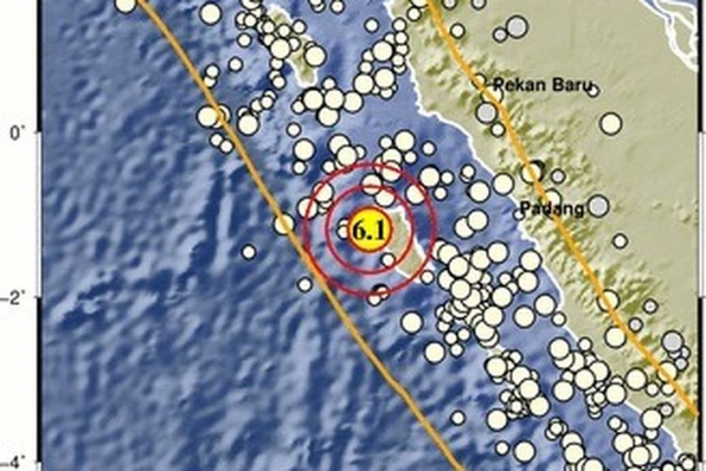 Guncangan Gempa Mentawai Terasa di Padang, Painan, Padangpanjang dan Pasaman Barat