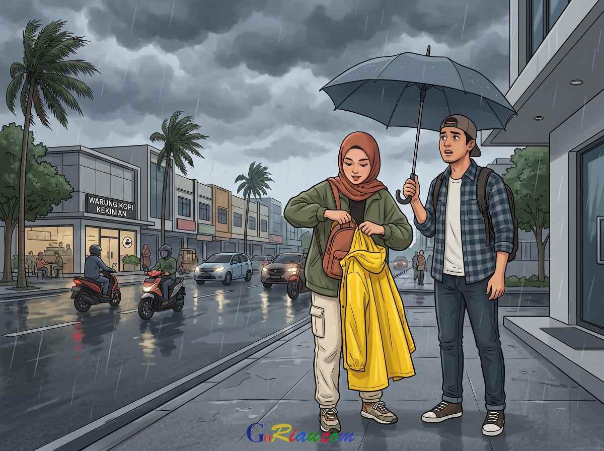 Catat! BMKG Terbitkan Peringatan Dini Cuaca Ekstrem di Tujuh Wilayah Riau Hari Ini
